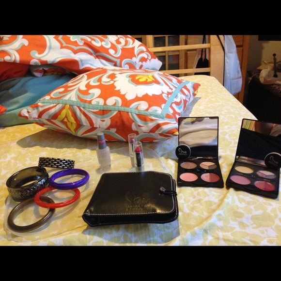 Makeup, bracelets , lipsticks