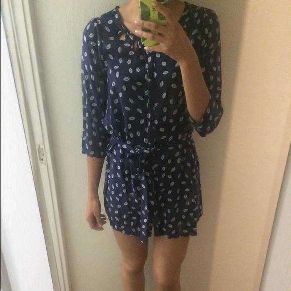 Urban Outfitters Navy Tunic