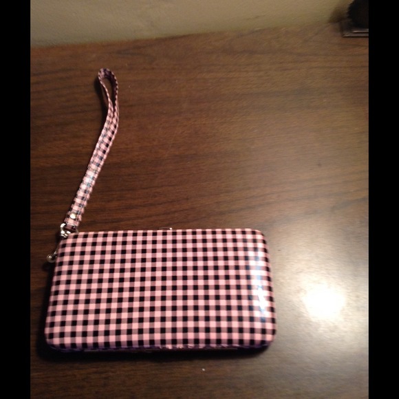 Pink n black wallet
