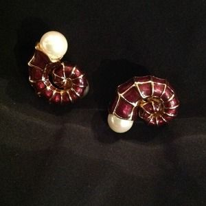 Judith Leiber earrings