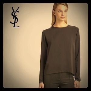 Vintage 80' Ives Saint Laurent Silk Blouse