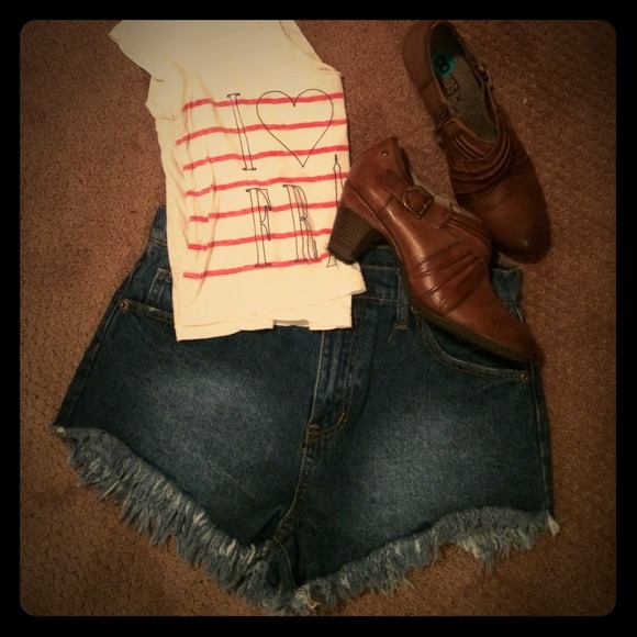 Vintage Fringe Forever 21 Shorties
