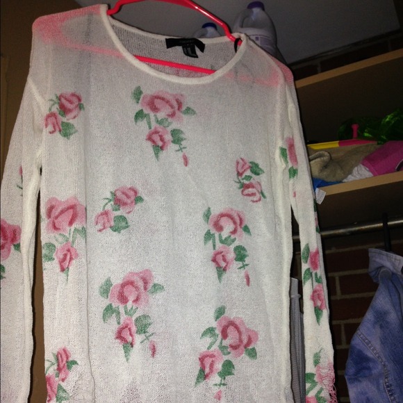 Floral Sweater