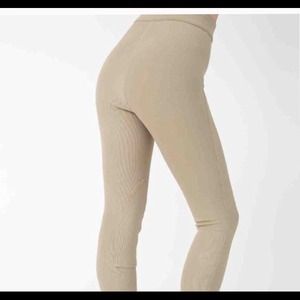 American Apparel Taupe Riding Pants