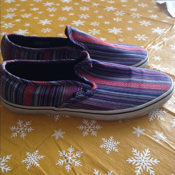Aztec Vans Slip Ons