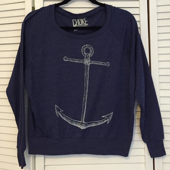 Anchor print top.