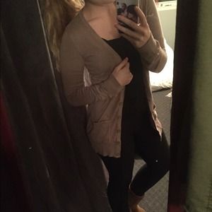 Light brown cardigan