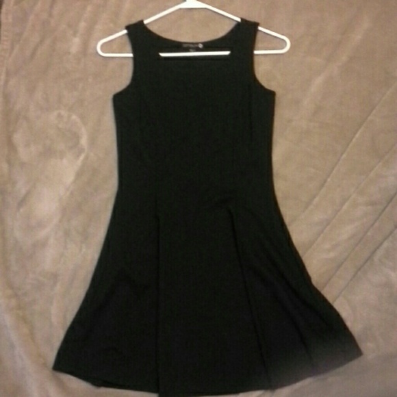 Black Fit and Flare Dress