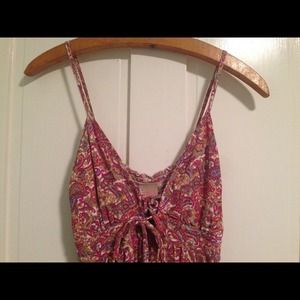 Lightly worn, beautiful patterned maxi dress