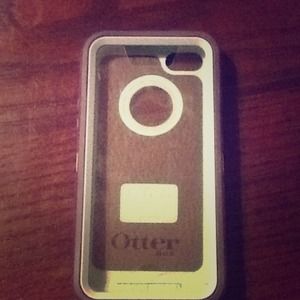 Purple and turquoise otter box case