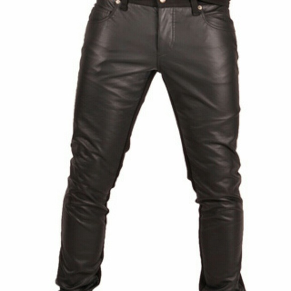 Trip Leather Jeans