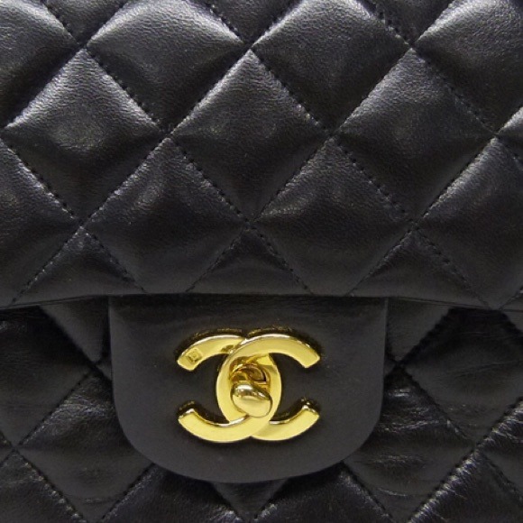 Chanel Classic Double Flap 2.55 Black Lambskin GHW - Picture 2 of 4