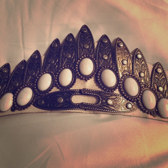 Vintage leather western belt