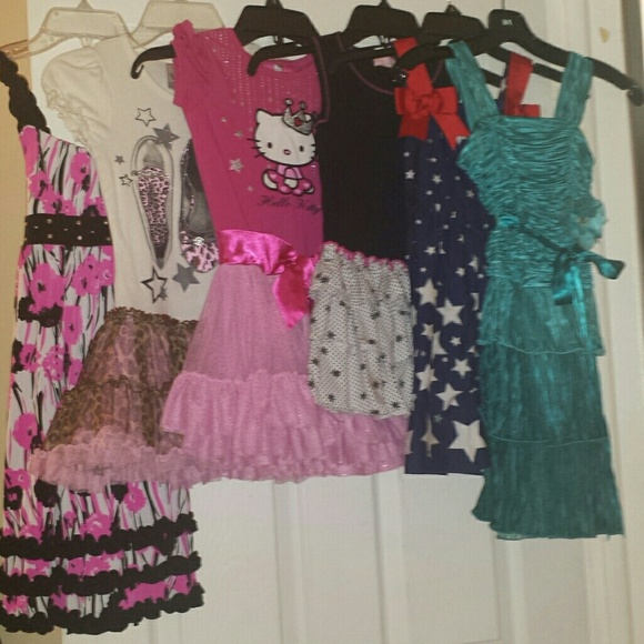 Little girl Dresses bundle