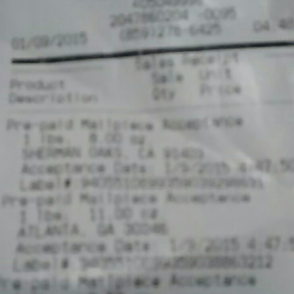 Tracking numbers - Picture 3 of 4