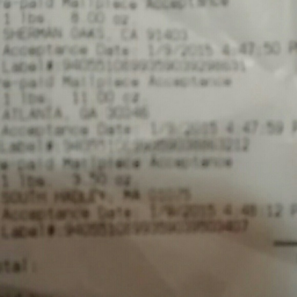 Tracking numbers - Picture 4 of 4