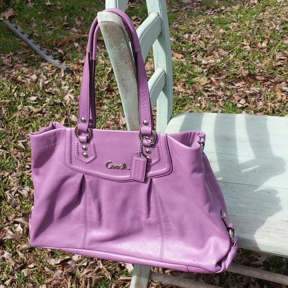 Perfect Spring/Summertime  Lavender Coach Bag!!!