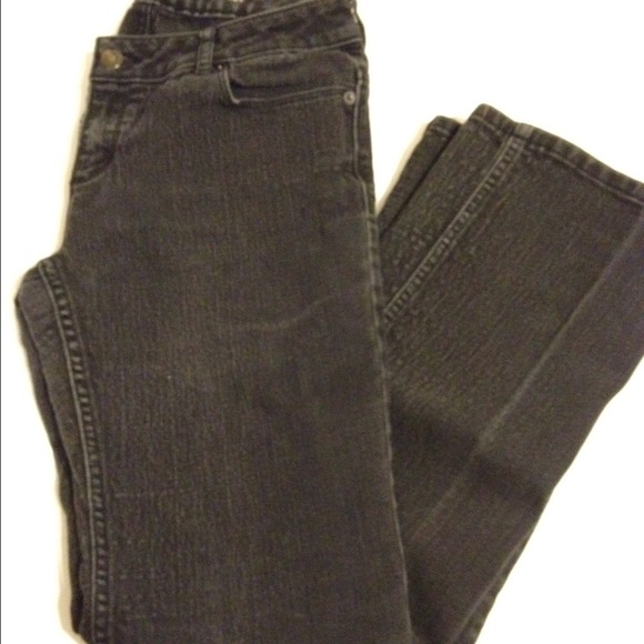 Vera wang Bootcut black jeans