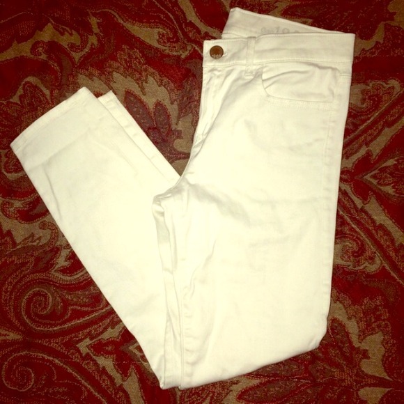 GAP 1969 white legging jeans