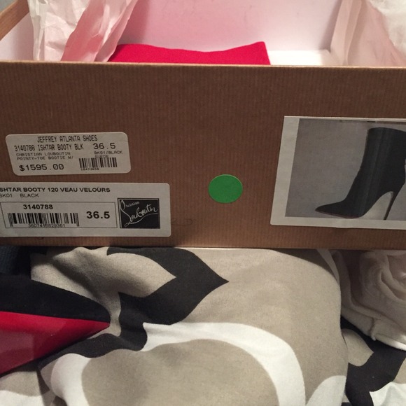 ️SOLD ****Louboutin blk Ishtar Booty NWT - Picture 2 of 4