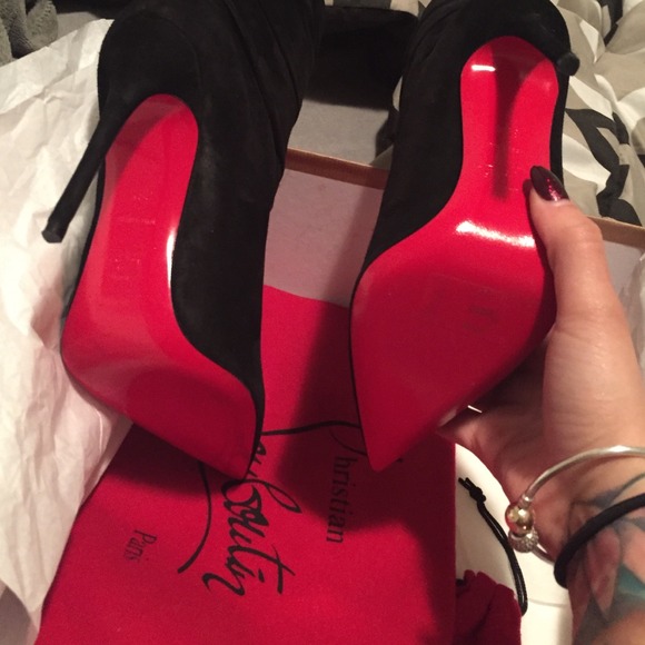 ️SOLD ****Louboutin blk Ishtar Booty NWT - Picture 4 of 4