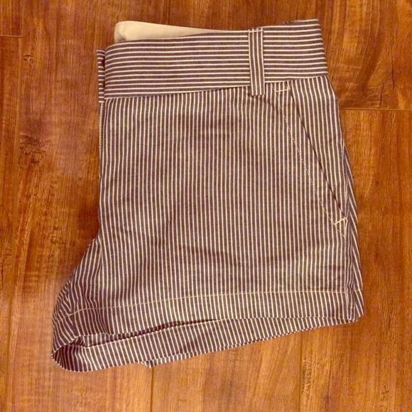 J Crew seersucker shorts