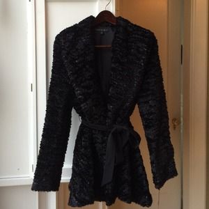 Lafayette 148 NY, black, size 12, cocktail jacket