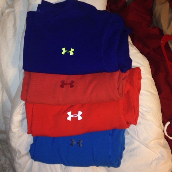 under armour t shirts ($12 each)
