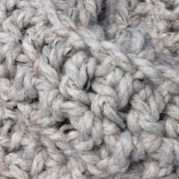 Chunky Infinity Scarf • Grey - Picture 3 of 4