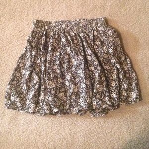 Flowered skirt