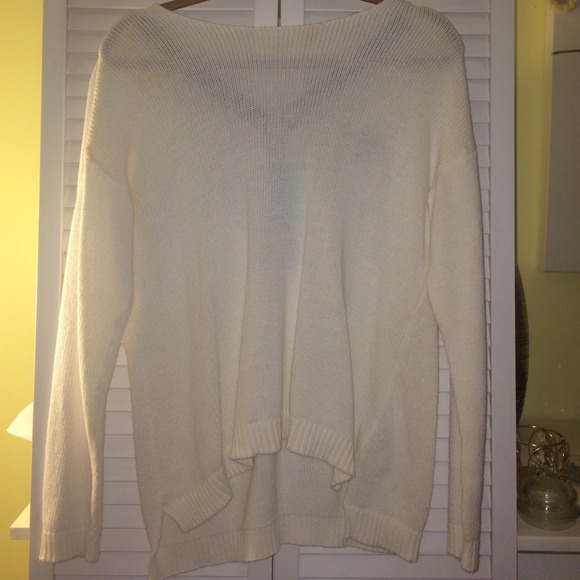 White woven sweater - Picture 3 of 4