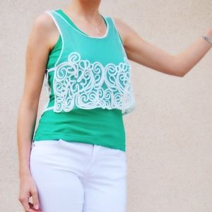 Green Layer Top