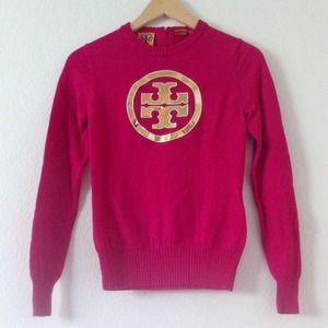 Tory Burch Logo Sweater