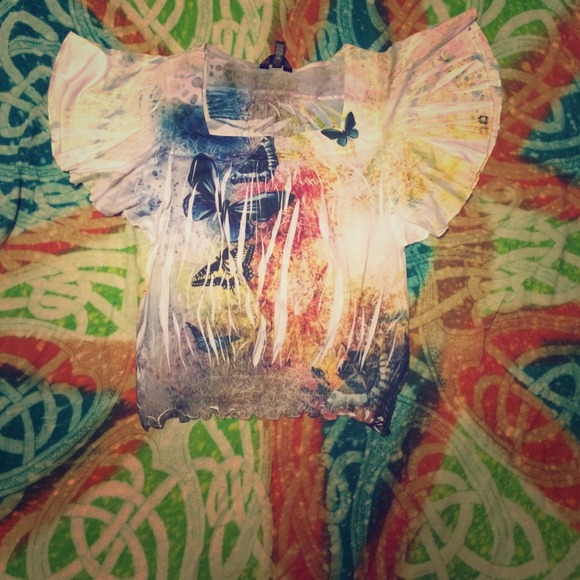 Fun butterfly top!