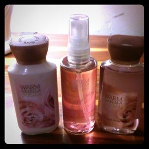 Bath and body works trio