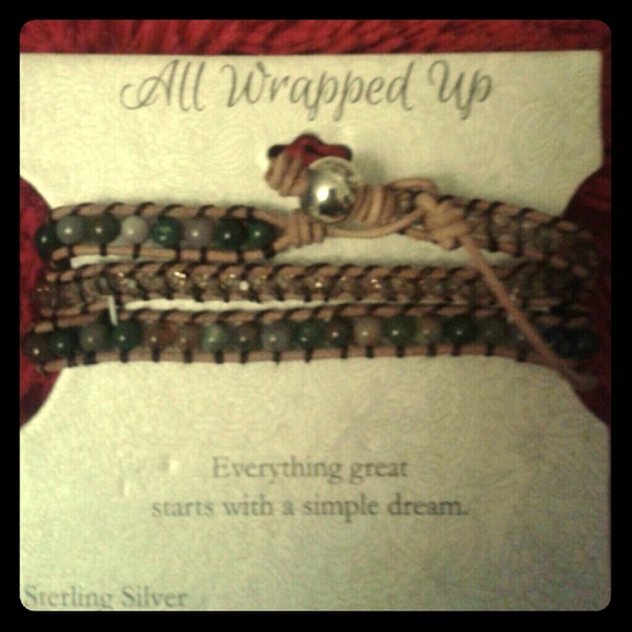 All wrapped up bracelet