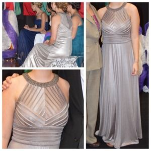 Calvin Klein nude dress