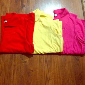 Set of 3 duck head shirts.