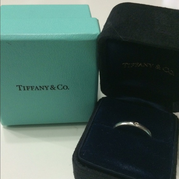 Tiffany & Co. Jewelry - Tiffany & Co. Platinum Peretti Band w/ diamond