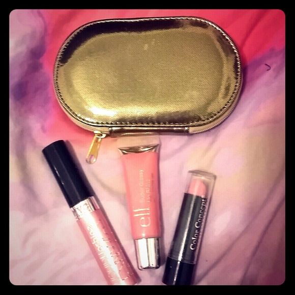 Mani set + 4 lippies