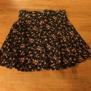 L.a hearts floral skirt