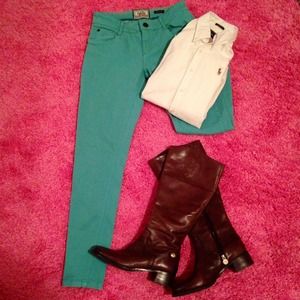 💎SALE💎 Green Skinny Jeans