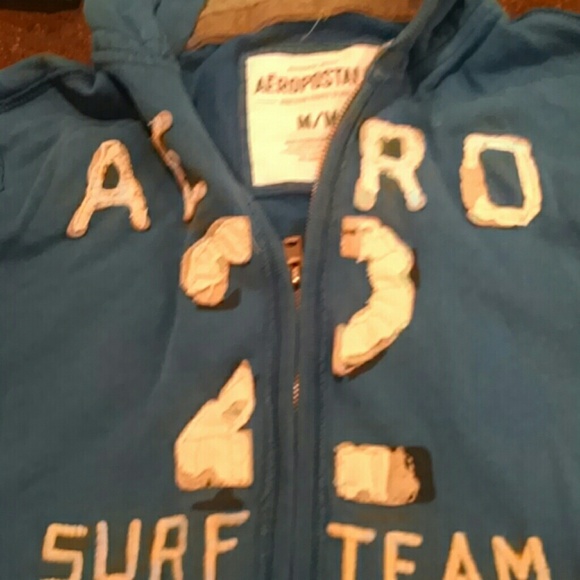 Aeropostale Men's Zip Hoodie