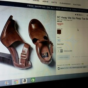 Looking for these AE peep toe booties