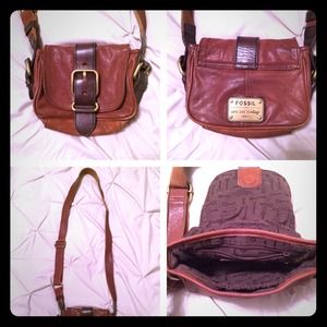 Fossil Long Live Vintage Crossbody/Messenger Bag