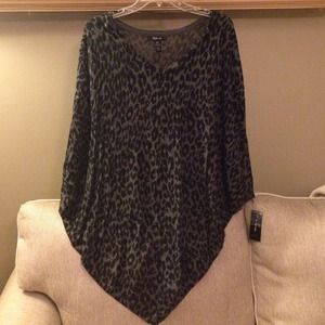 Style&Co. Black and Grey leopard shall