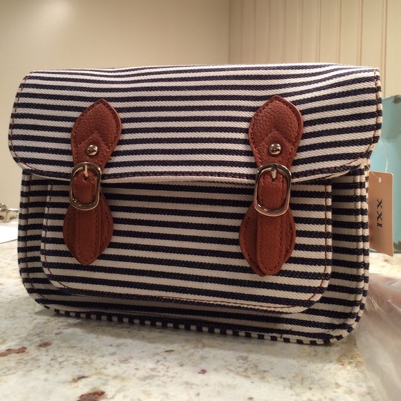 Brand new Nautical canvas cross body bag
