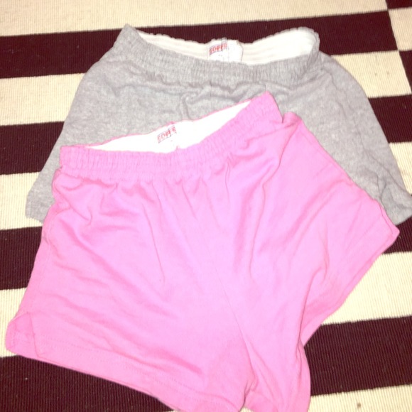💛SOFFE Shorts Pack of 2! Pink and Grey