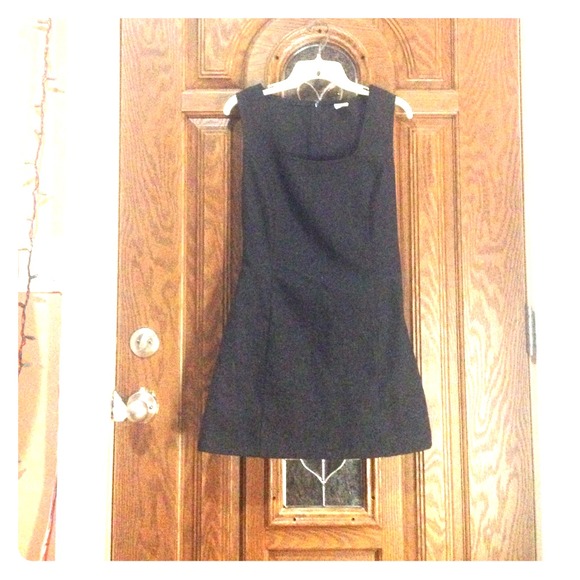 Fit and Flare Grey Mini Dress - Picture 1 of 3
