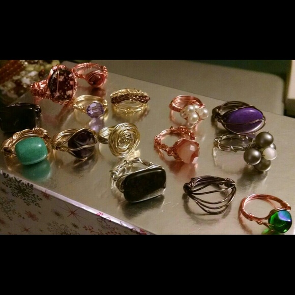 Wire Rings/artistic wire non tarnish